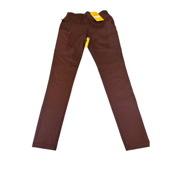 Carhartt Pants - Carhartt Womens Fitted Stretch Work Pants In Deep Purple/Maroon Size XS